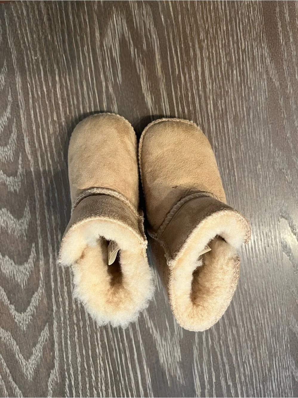 UGG Infant/Toddler Tan Booties Size M